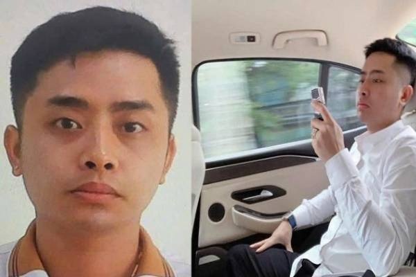 Cong an tim tai xe xe container cho ke buon ma tuy no sung hinh anh