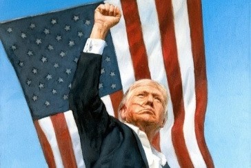 CNN lam lo dien buc chan dung bi an Tong thong Putin tang ong Trump? hinh anh