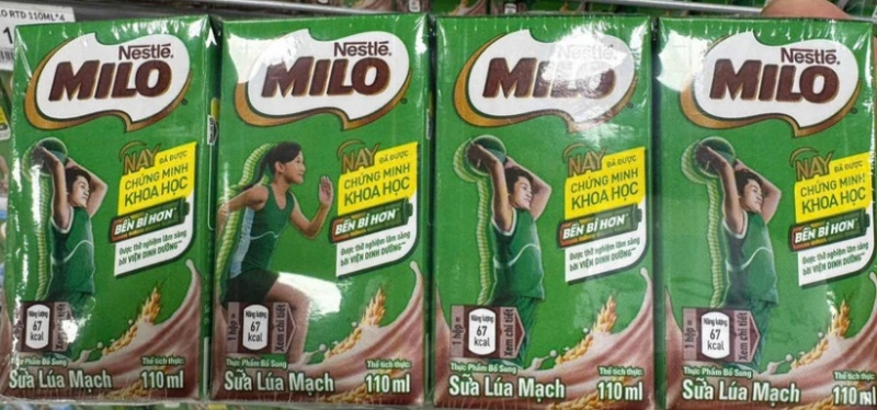 Quang cao sua Milo,  Lua mach Nestle Milo,  Nestle Viet Nam,  Cty Nestle Viet Nam anh 1