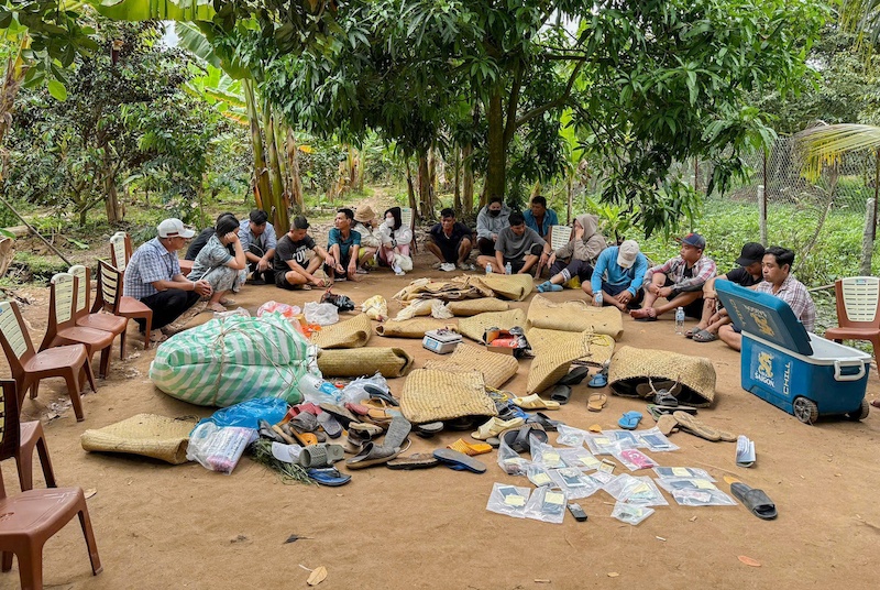 Triet xoa soi bac nhieu lop canh gioi tren cu lao nam giua dong song hinh anh