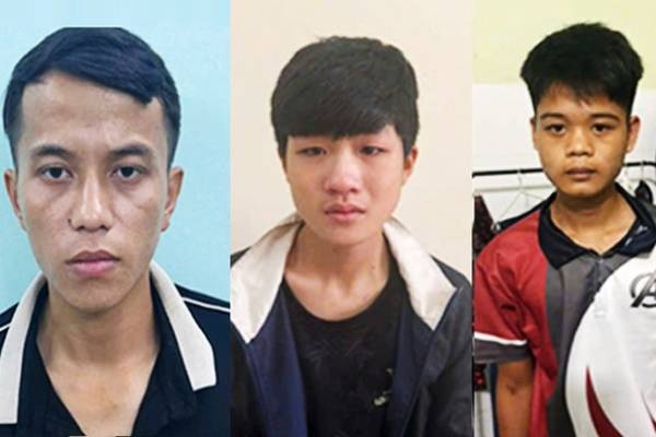 Bat o nhom nghien ma tuy cuop giat tai san hinh anh