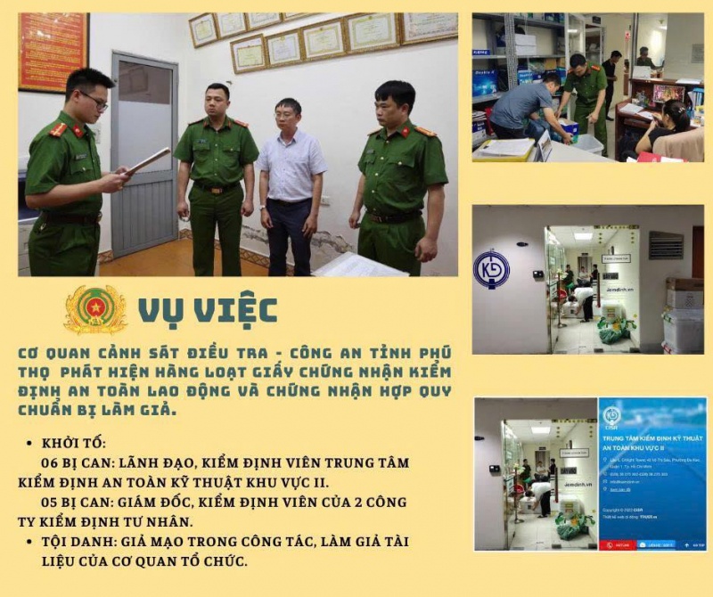 Lam gia giay,  chung nhan kiem dinh anh 1