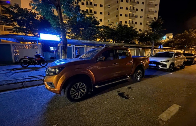 Dap kinh oto,  Trom tai san,  Da Nang,  chung cu Sunhome anh 2