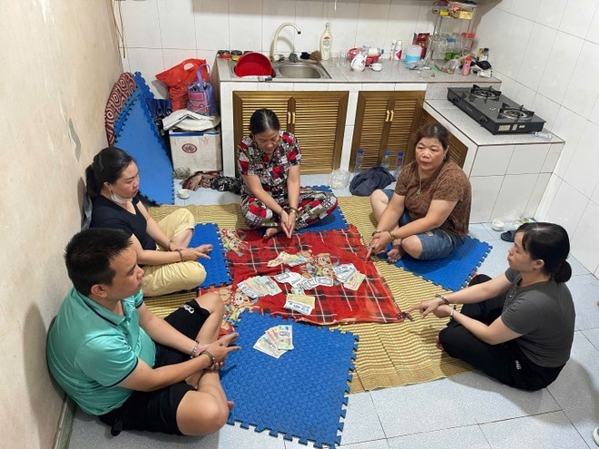 Danh bac,  Hinh thuc choi loc anh 1