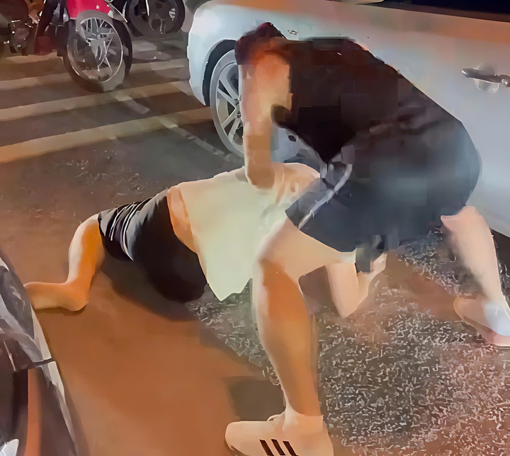 Dieu tra,  vu tai xe,  bi hanh hung anh 1