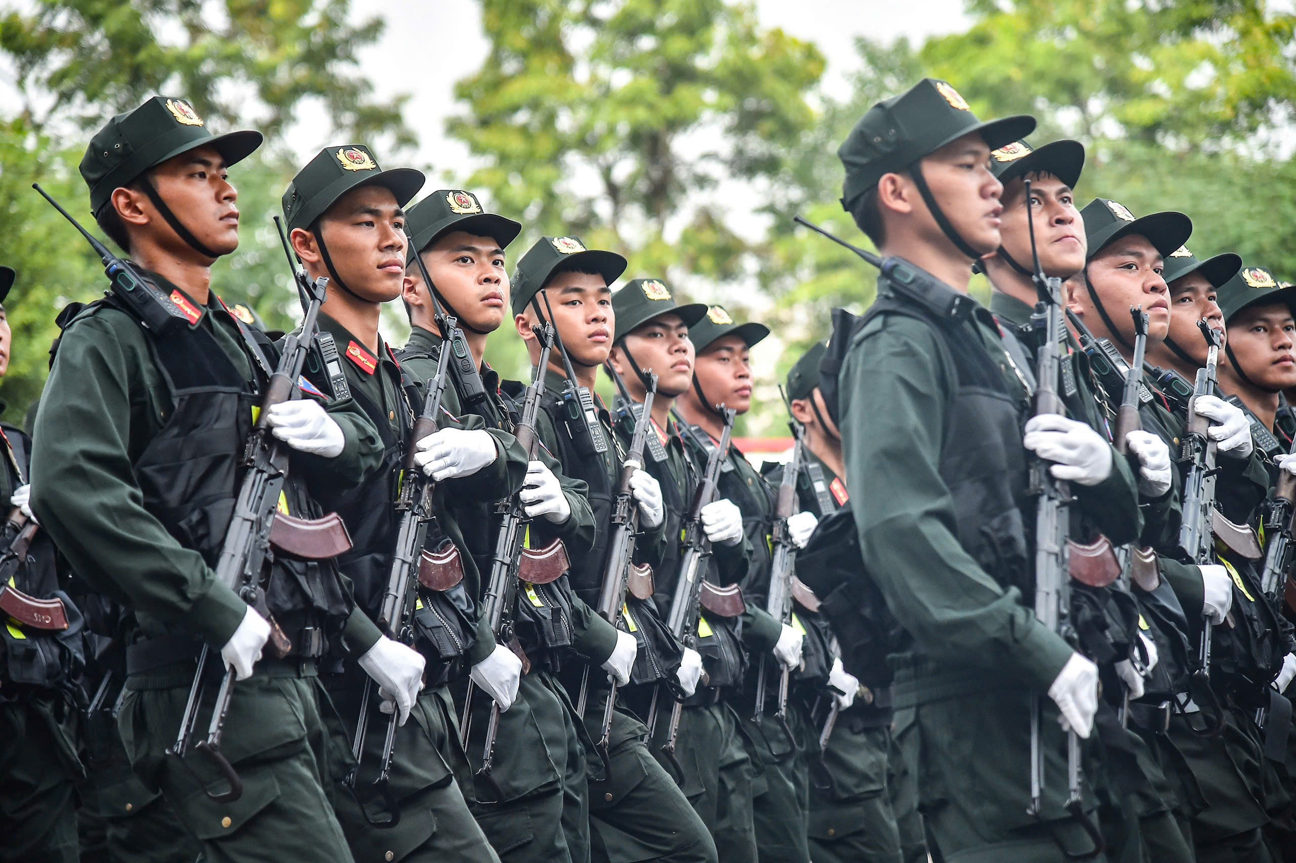 Cong an Thu do,  Sang 26/7,  Cong an Ha Noi,  Quoc khanh 2/9 anh 1