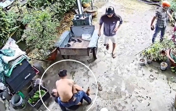 Xac minh con trai,  con dau danh bo anh 1