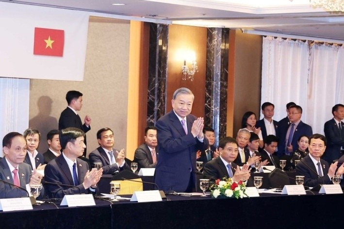 Truyen thong Han Quoc dua tin dam net chuyen tham cua Tong Bi thu hinh anh