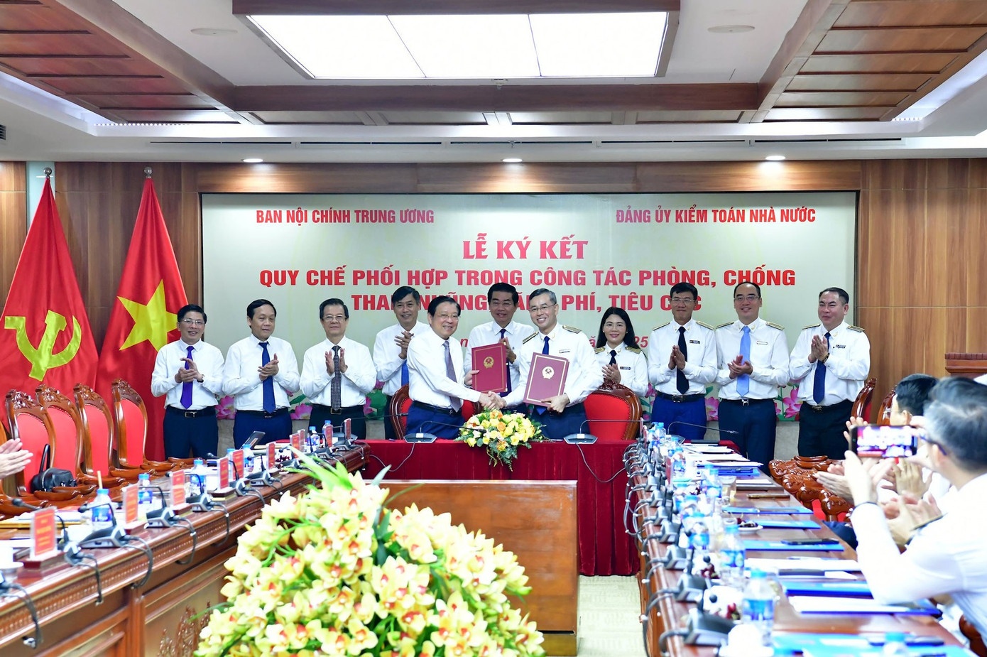 Ban Noi chinh,  Thanh tra KTNN,  Ngo Van Tuan,  Kiem toan nha nuoc,  Phan Dinh Trac anh 3
