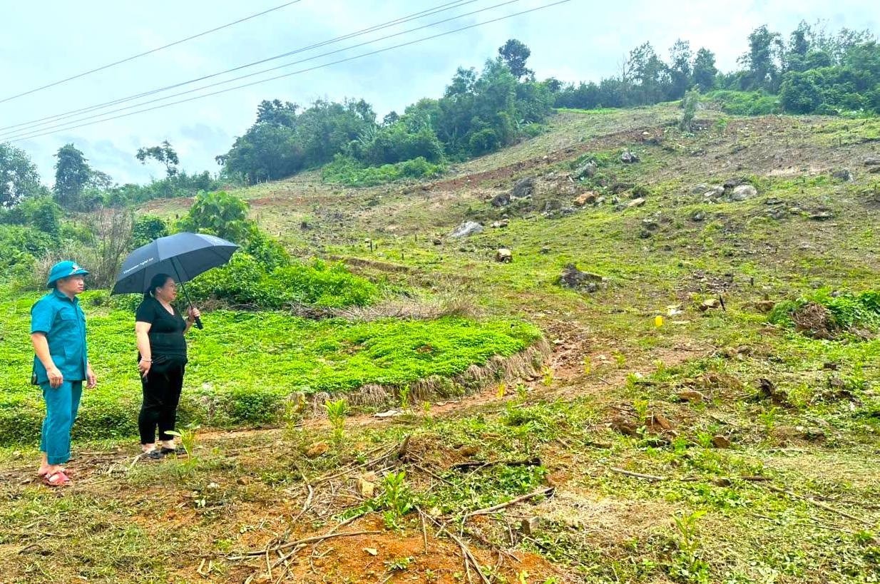 Ban Long Quang,  Lo Thi Nguyet,  xa Tien Phong,  Vet nut,  Xuong moc anh 2