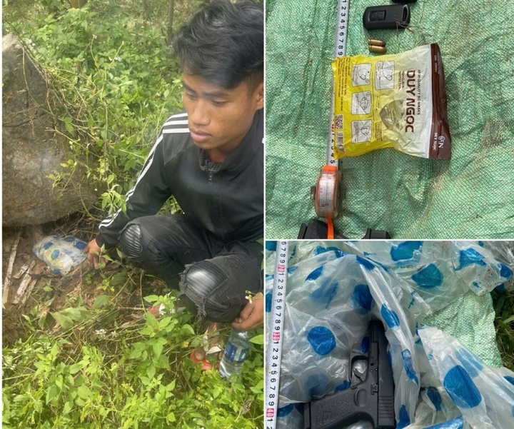 Ho Ngoc Van,  Ho Van Dan,  Ho Quang Dat,  Thon Khe Ha,  Cong an Quang Tri anh 1