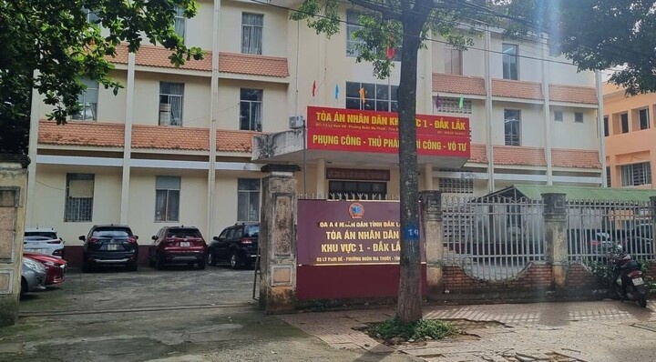 TAND khu vuc 1,  Tran Duy Duc,  VKSND Toi,  Pho Chanh an,  TAND Dak Lak anh 1