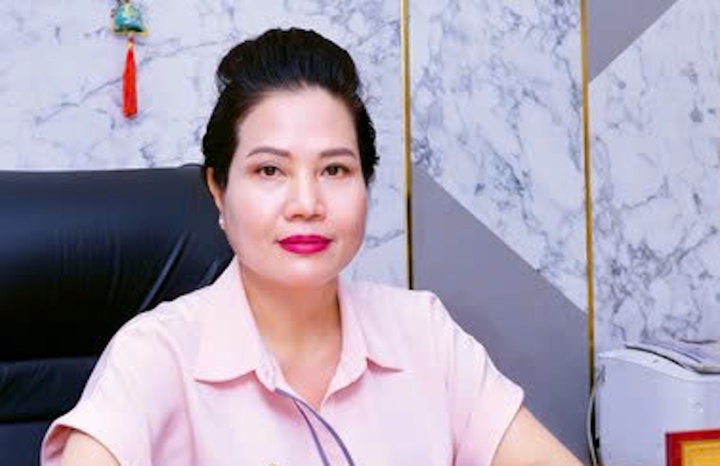 Tong giam doc SJC,  Le Thuy Hang,  Nu trang Tan Thuan anh 1