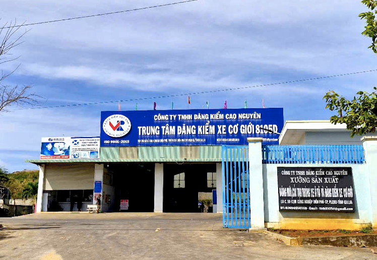 Trung tam dang kiem,  Gia Lai,  Cong ty Cao Nguyen,  Doanh nghiep Cao Nguyen anh 1