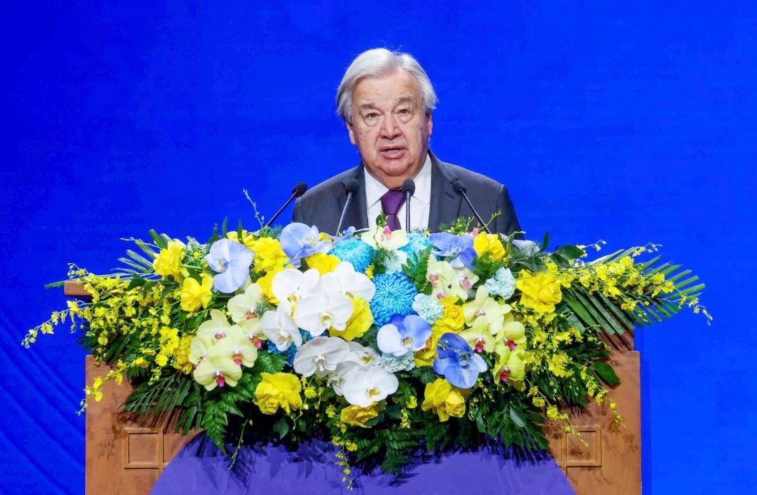 Tong Thu ky Lien Hop Quoc sap den Ha Noi hinh anh