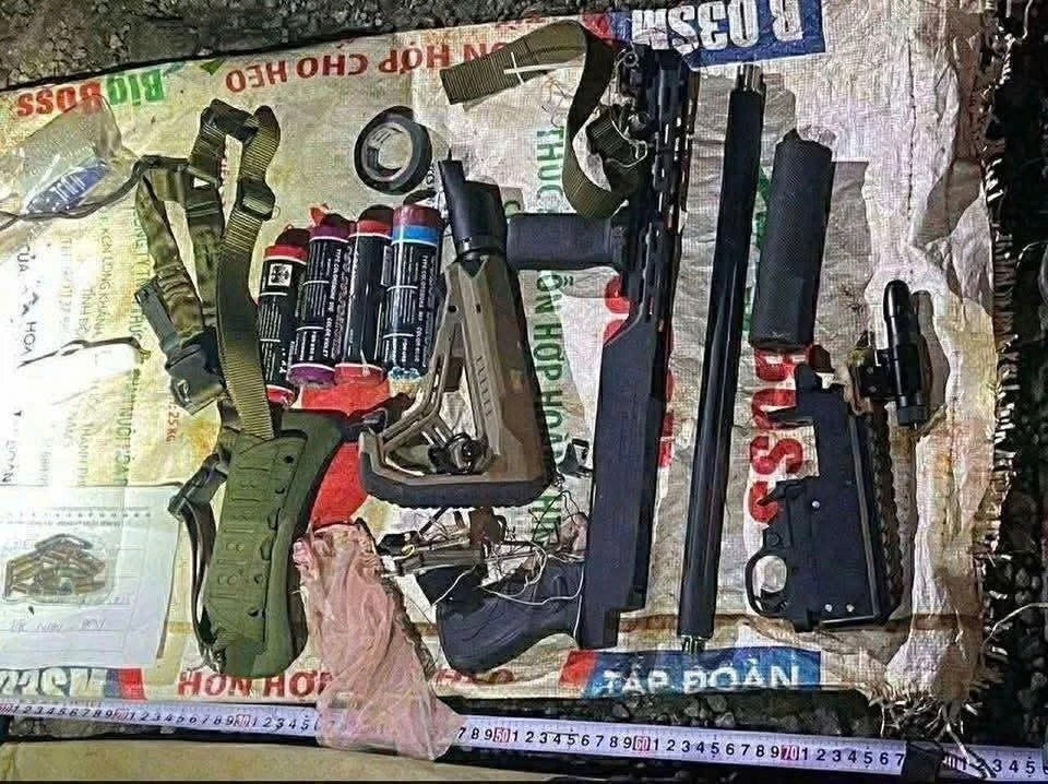 Thu giu lo vu khi cua nghi pham ban chet 3 nguoi o Dong Nai hinh anh