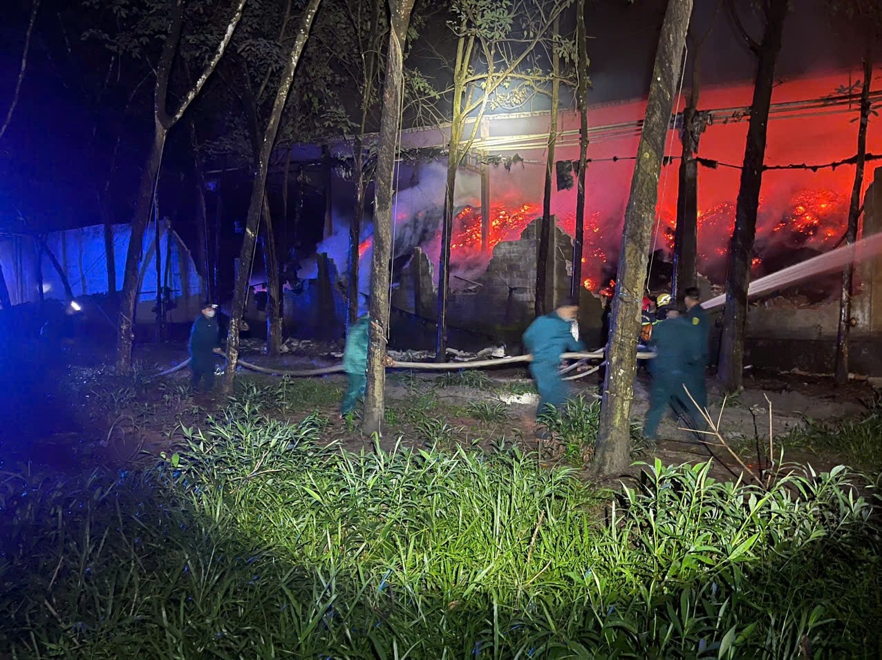 Chay xuong Phuoc Hoa TP.HCM anh 1