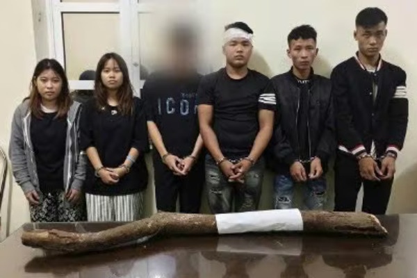 2 co gai tre tham gia nhom doi tuong gay roi trat tu cong cong hinh anh