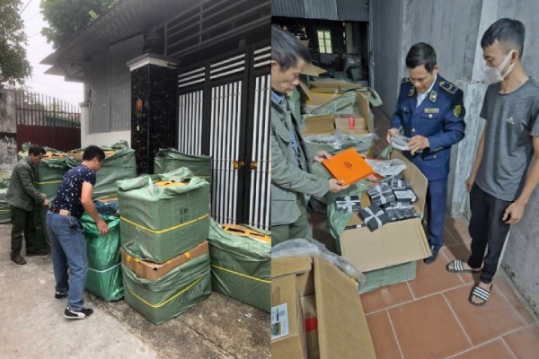 Ha Noi phat hien hon 1.600 tui xach gia mao nhan hieu noi tieng hinh anh