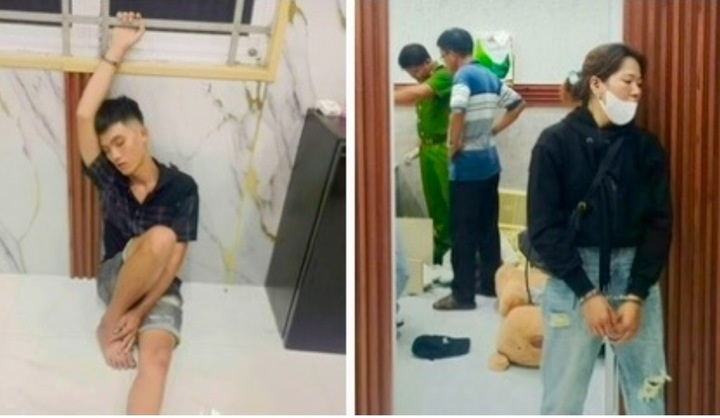 Nam nu thue tro,  tang tru ma tuy,  vat nghi la sung anh 1