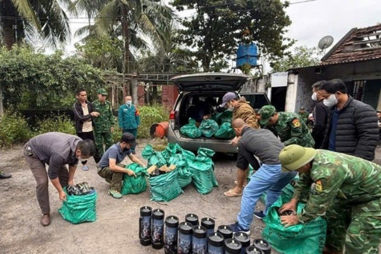 van chuyen khi cuoi,  khu vuc bien gioi anh 2