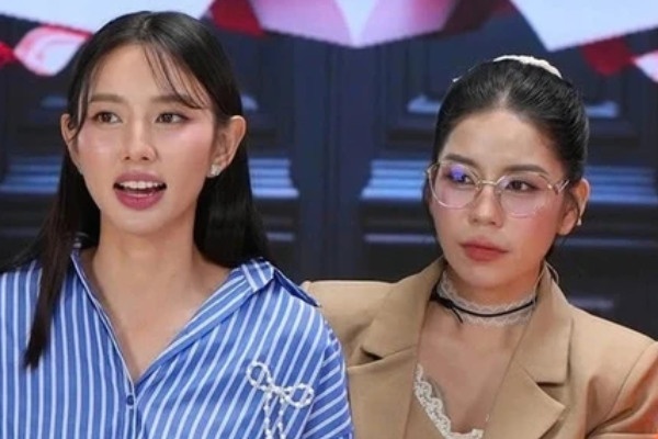 Sang nay, hoa hau Thuy Tien cung dong pham hau toa hinh anh