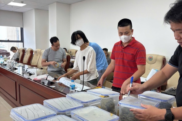 Chuyen an thu giu hon 1 tan can sa: Bat 26 doi tuong hinh anh