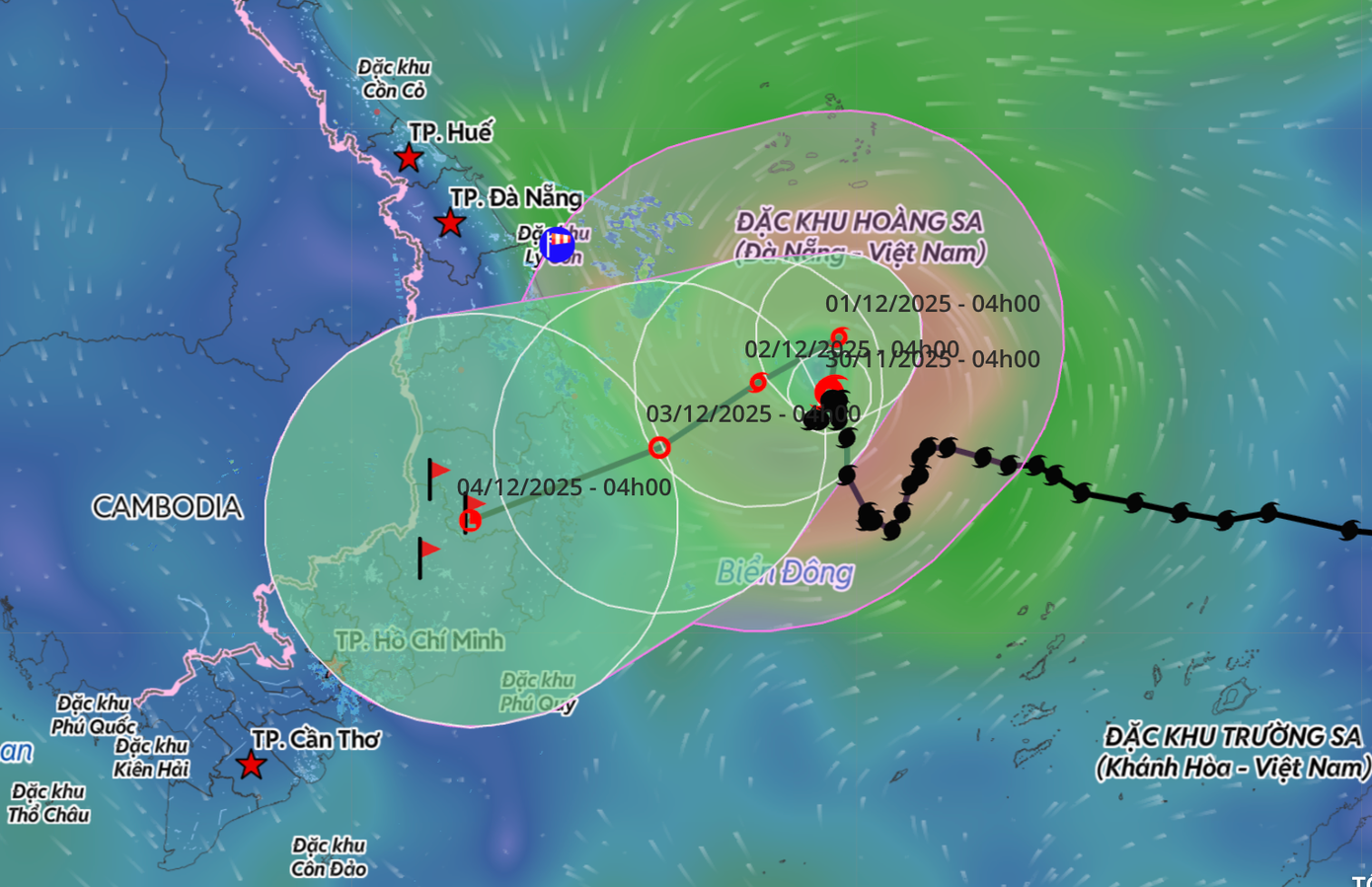 Song lon tu bao so 15 khien 4 nguoi chet, mat tich hinh anh