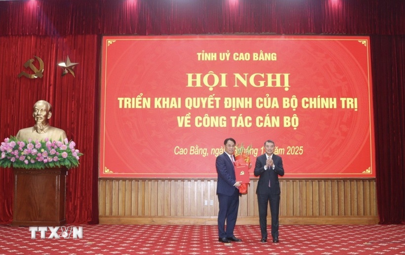 Phan Thang An,  Bi thu Tinh uy,  Cao Bang anh 1