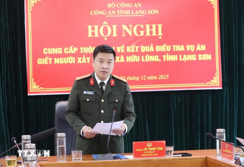 Cong an Lang Son,  Vu an giet nguoi anh 1