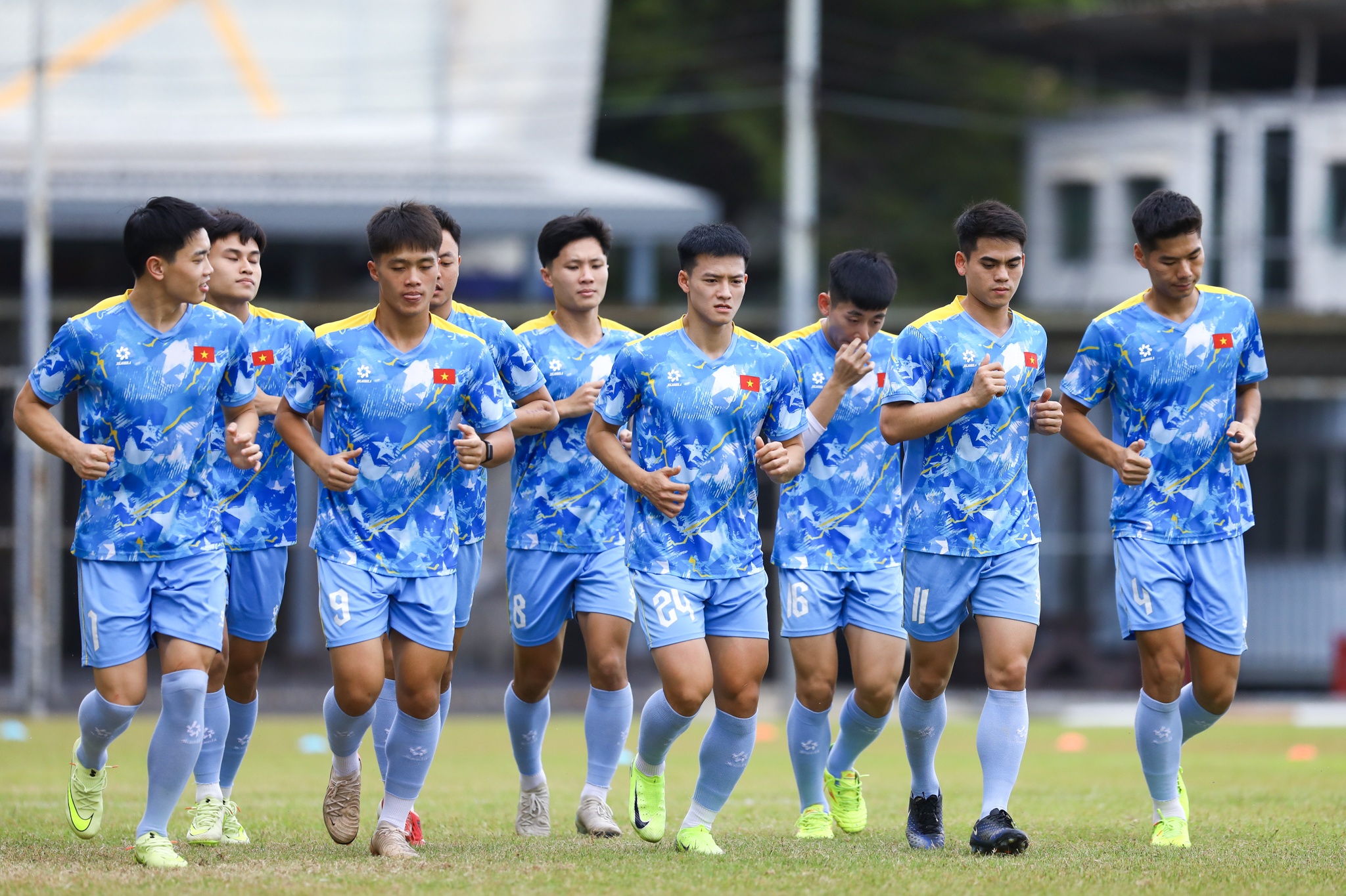 U22 Viet Nam bat dau chuoi nghi dai nhat SEA Games hinh anh