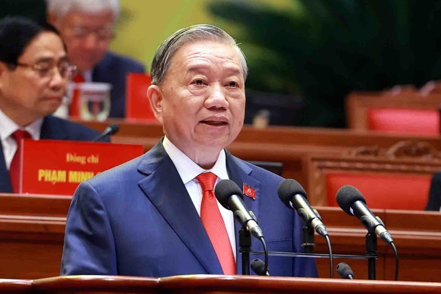 Tieu su Tong Bi thu khoa XIV To Lam hinh anh