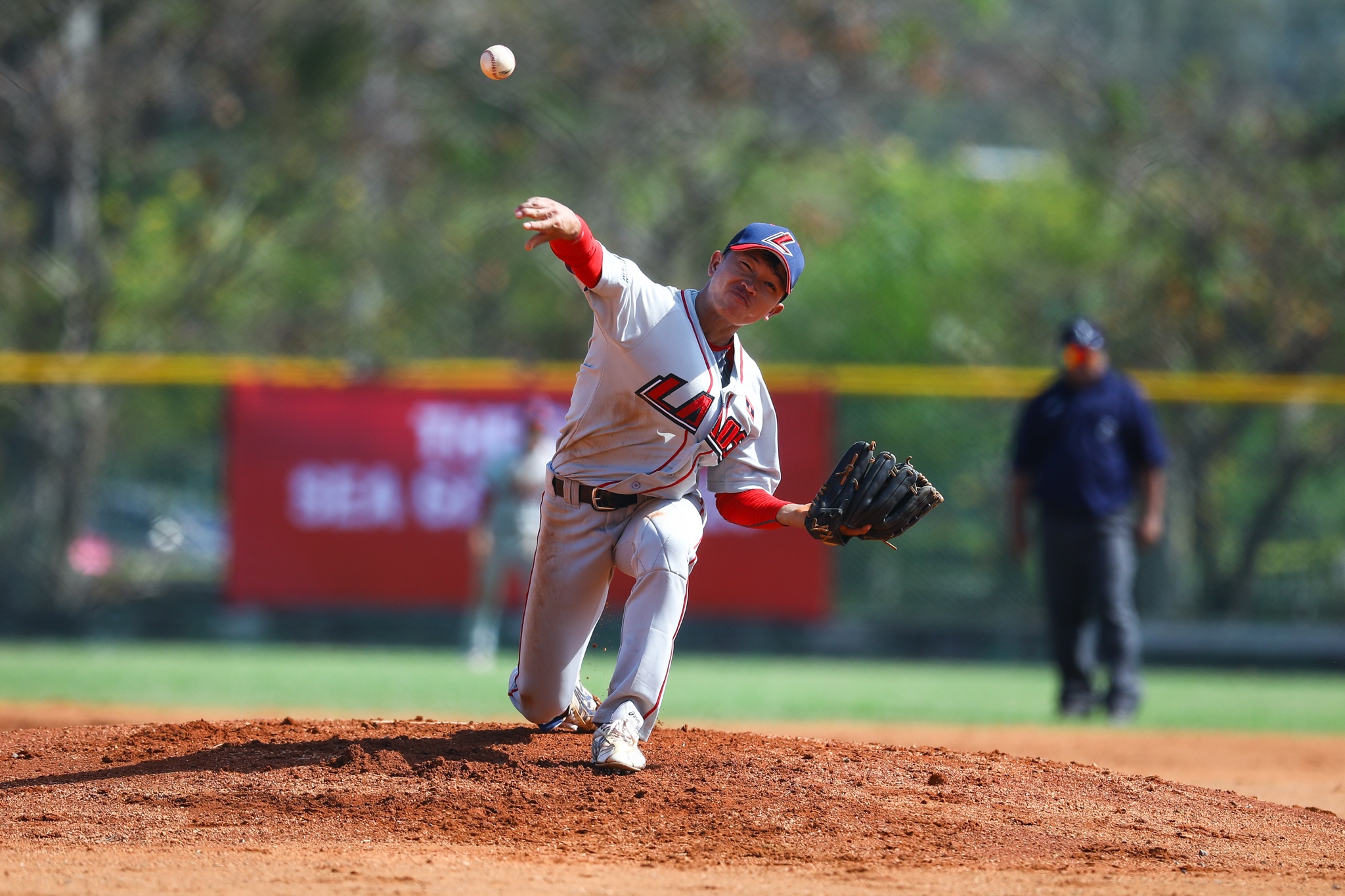 Baseboll SEA Games 33 foto 4 Bong chay SEA Games 33 anh 4