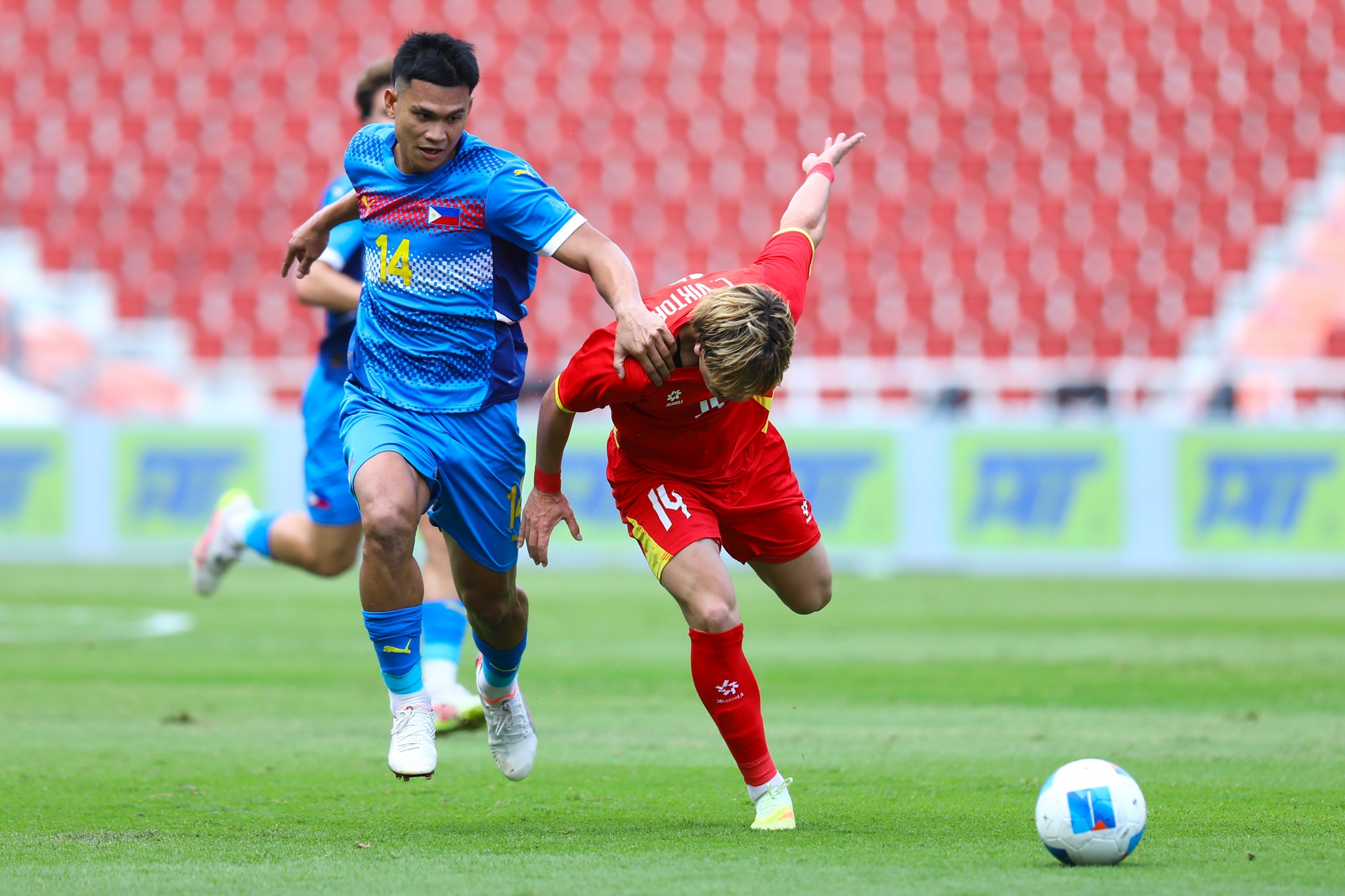 U22 Philippines thua Viet Nam anh 1