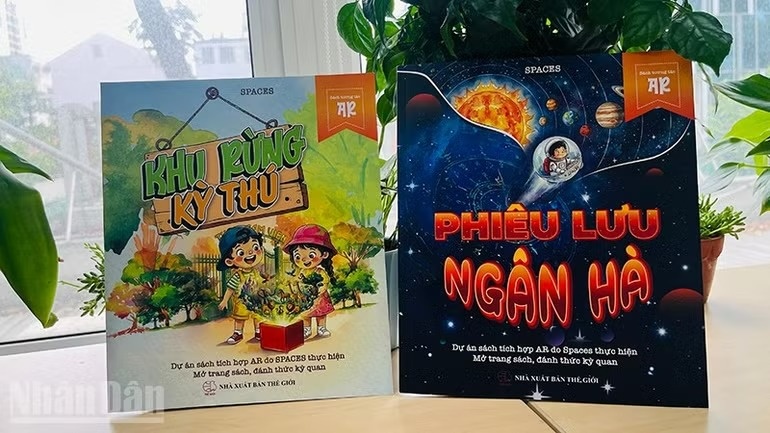 Danh thuc 'ky quan' trong tre bang bo sach ung dung cong nghe AR hinh anh