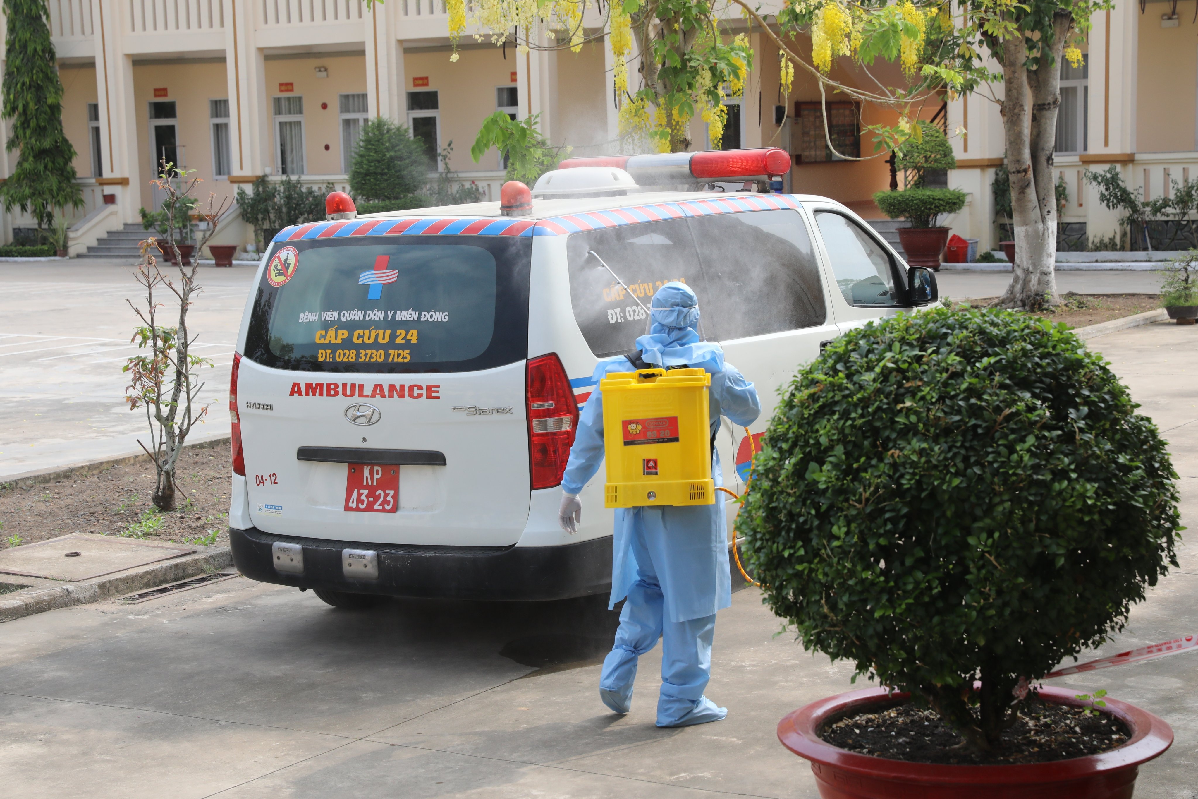 Dien tap phong,  chong dich Covid-19 tai Quan khu 7 anh 10