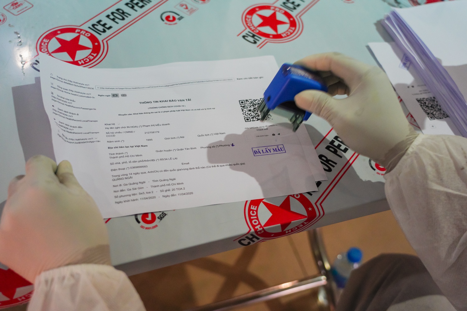 ga Sai Gon xet nghiem covid-19 anh 9