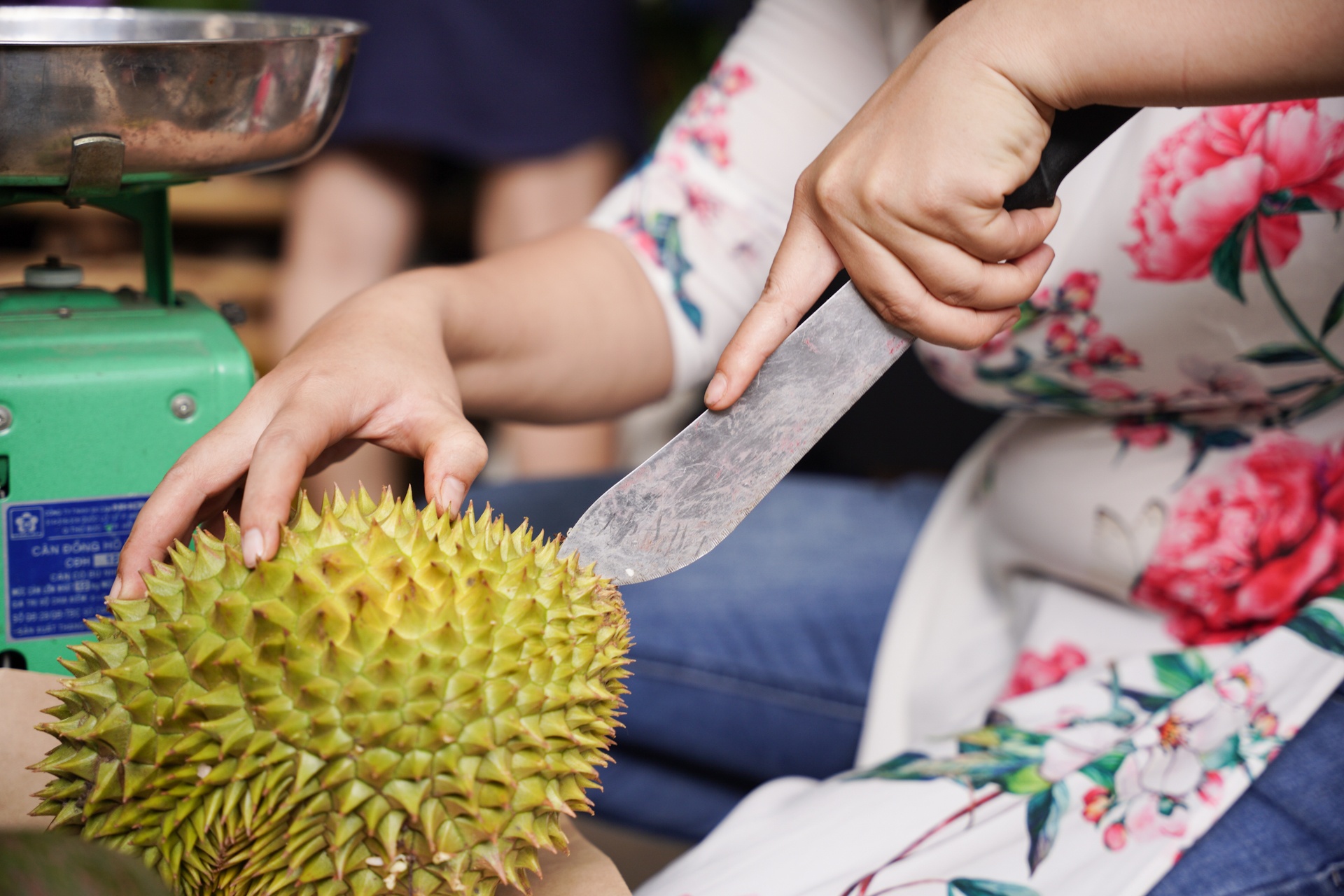 Cho que giua pho thi TP.HCM anh 2