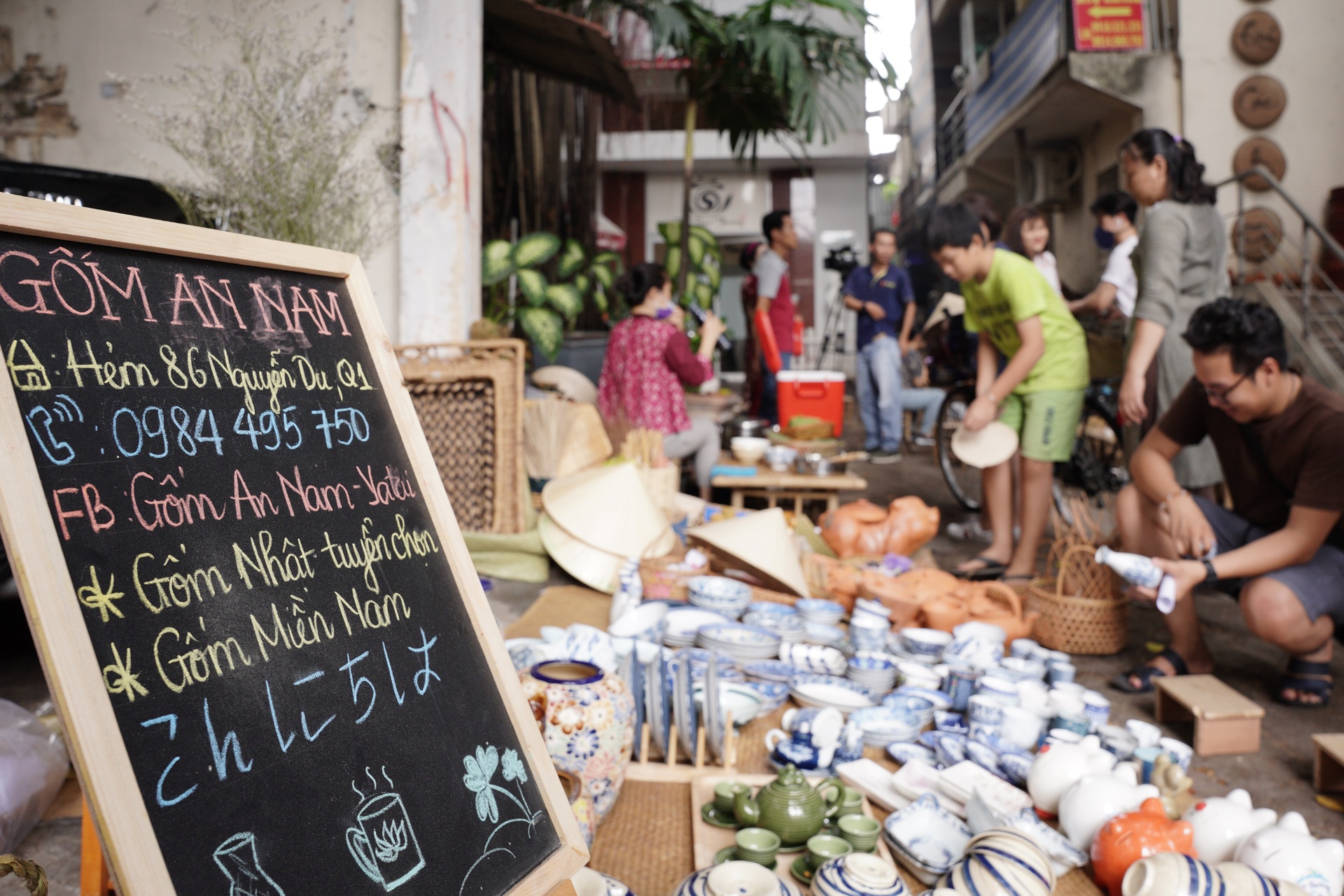 Cho que giua pho thi TP.HCM anh 6