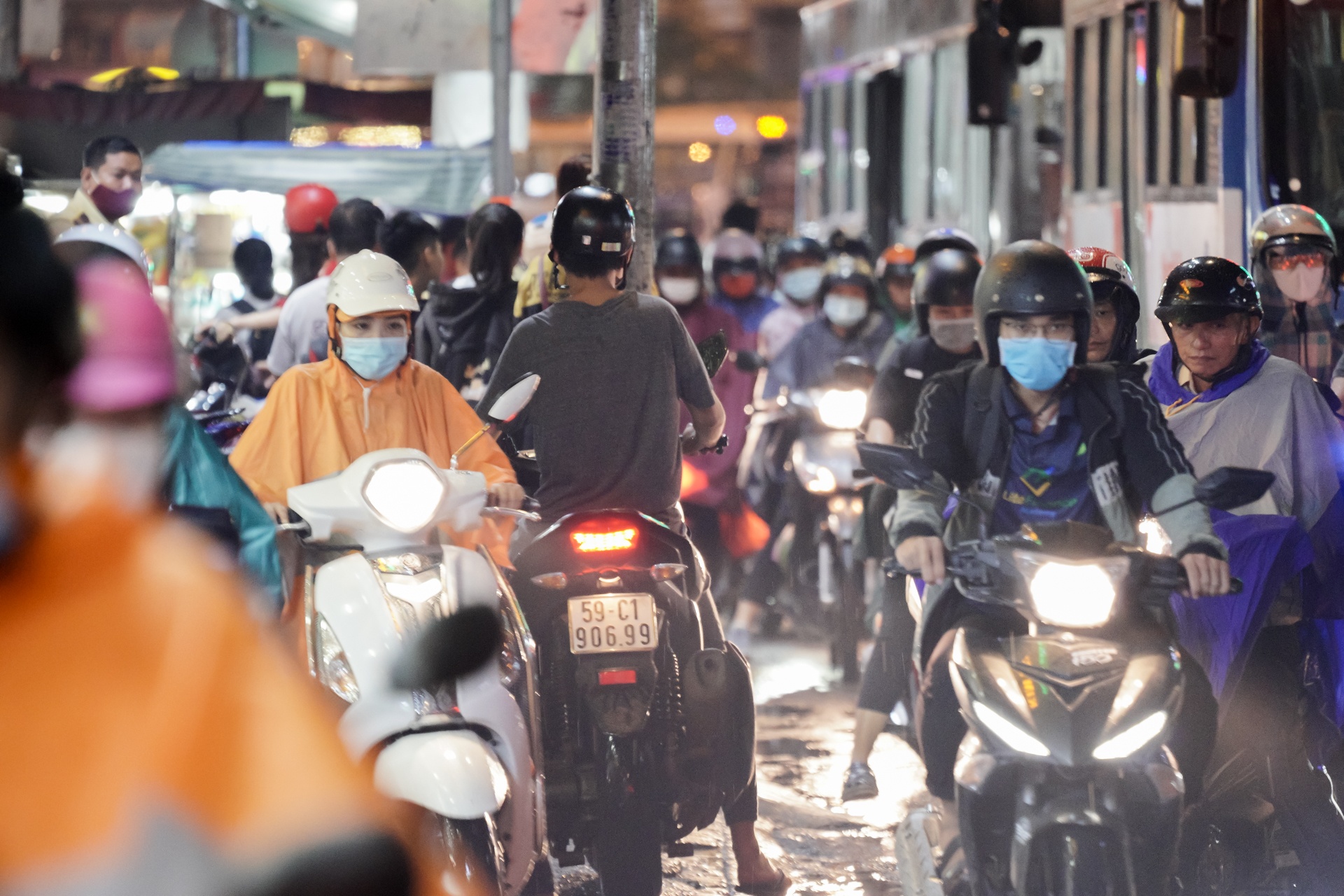 Ket xe o TP.HCM anh 10