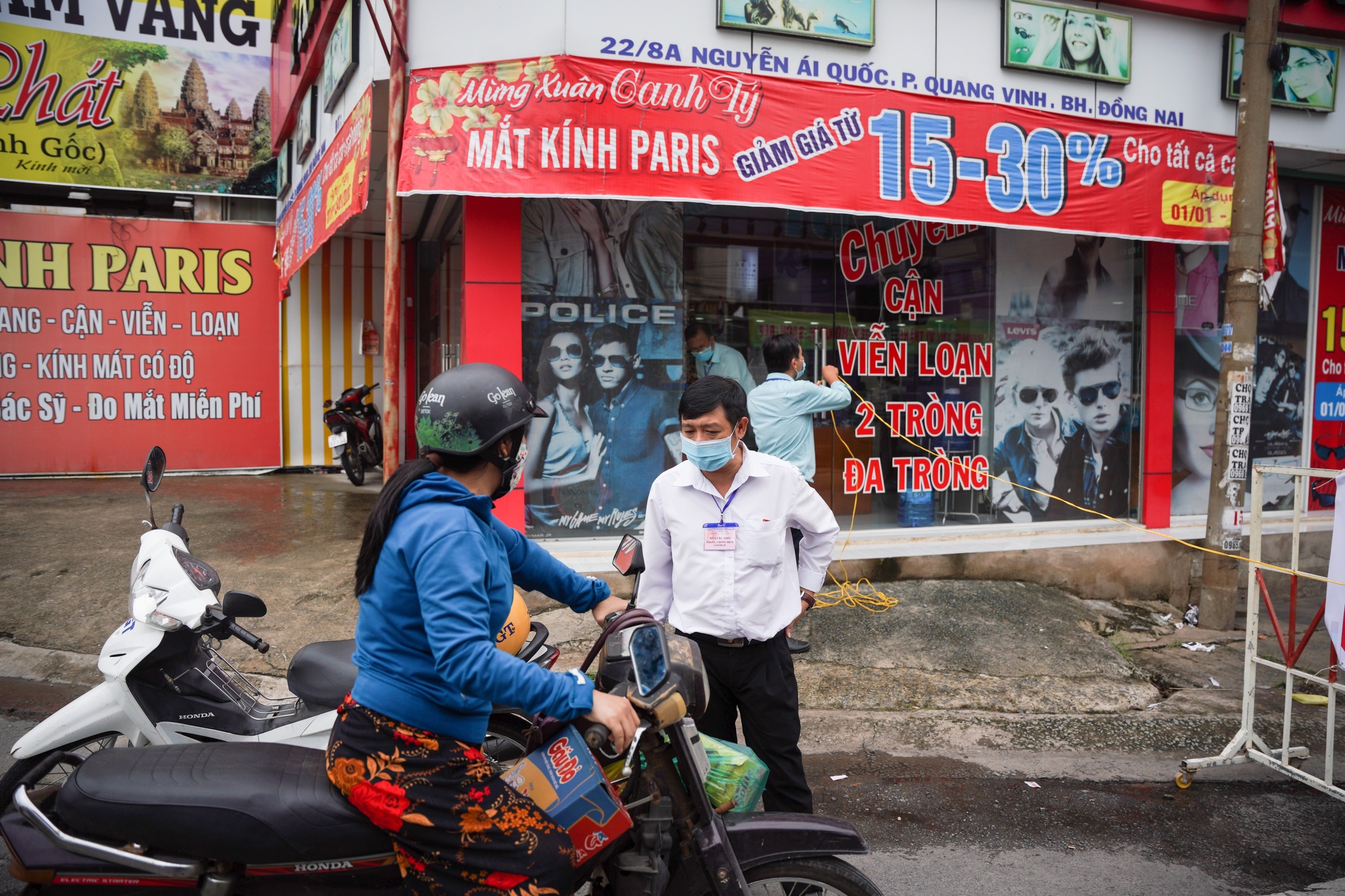 Phong toa mot duong tai Dong Nai anh 4