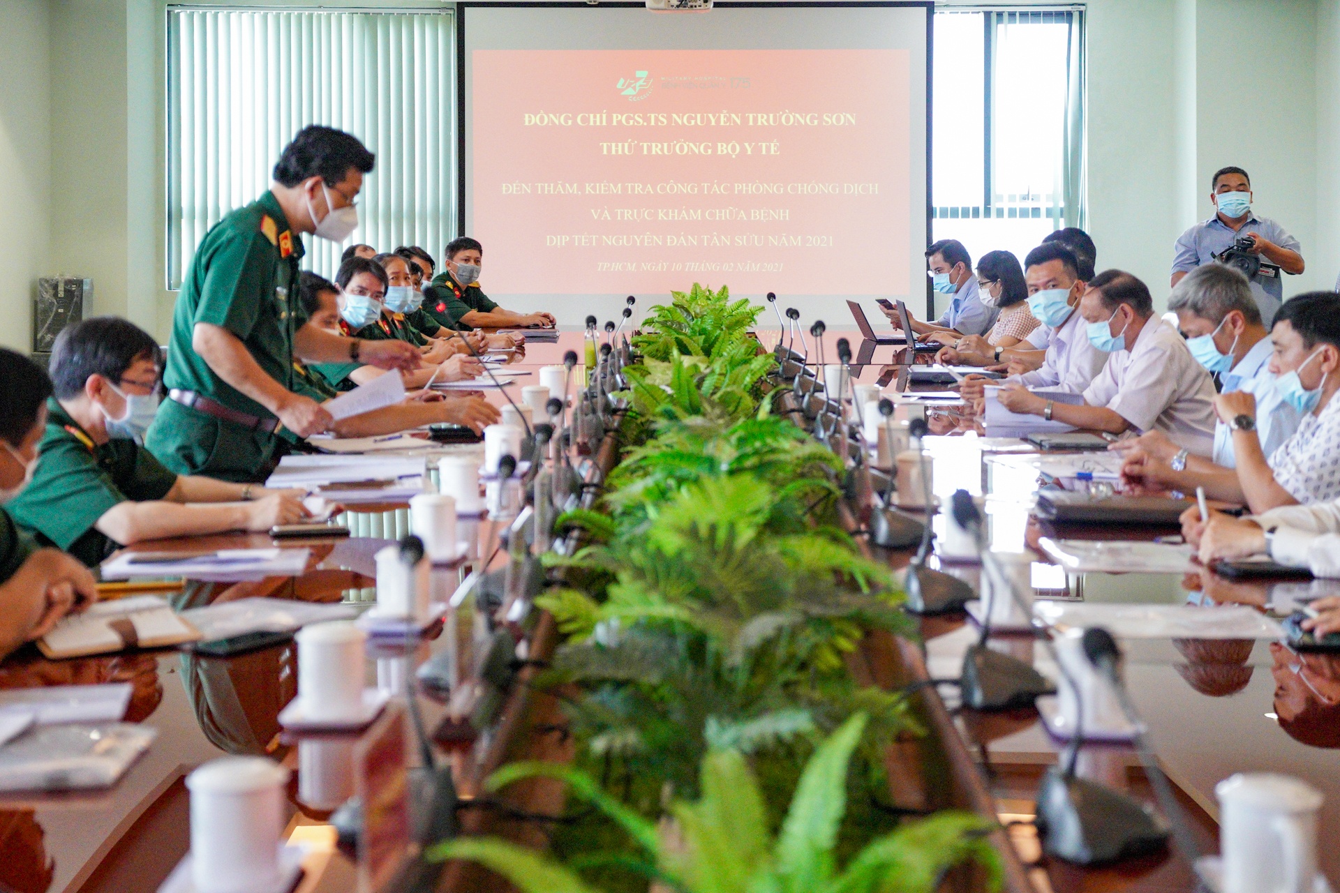 thứ trưởng nguyễn trường sơn thăm bệnh viện 175 ảnh 9 thu truong nguyen truong son tham benh vien 175 anh 9