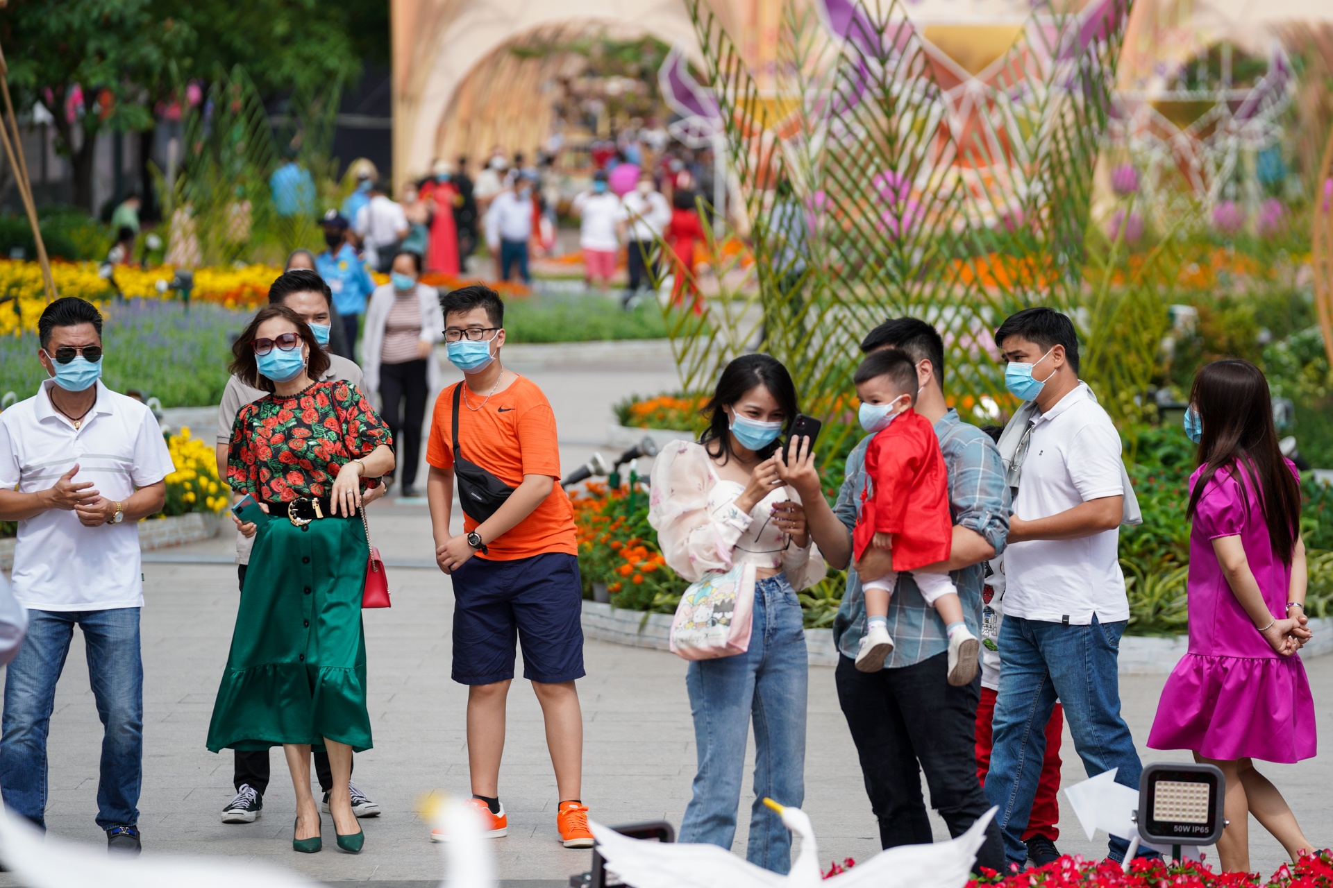 duong hoa Nguyen Hue 2021 anh 1