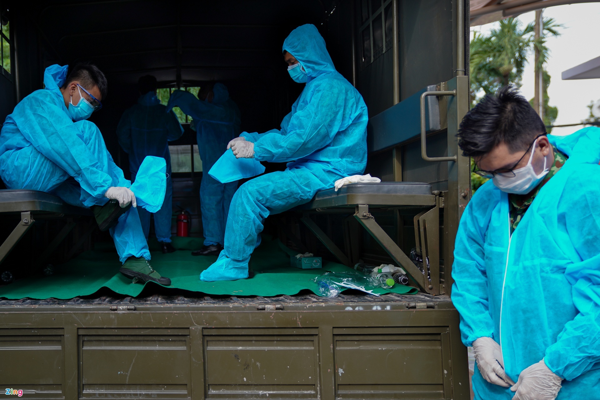 Tro cot nan nhan Covid-19 anh 1