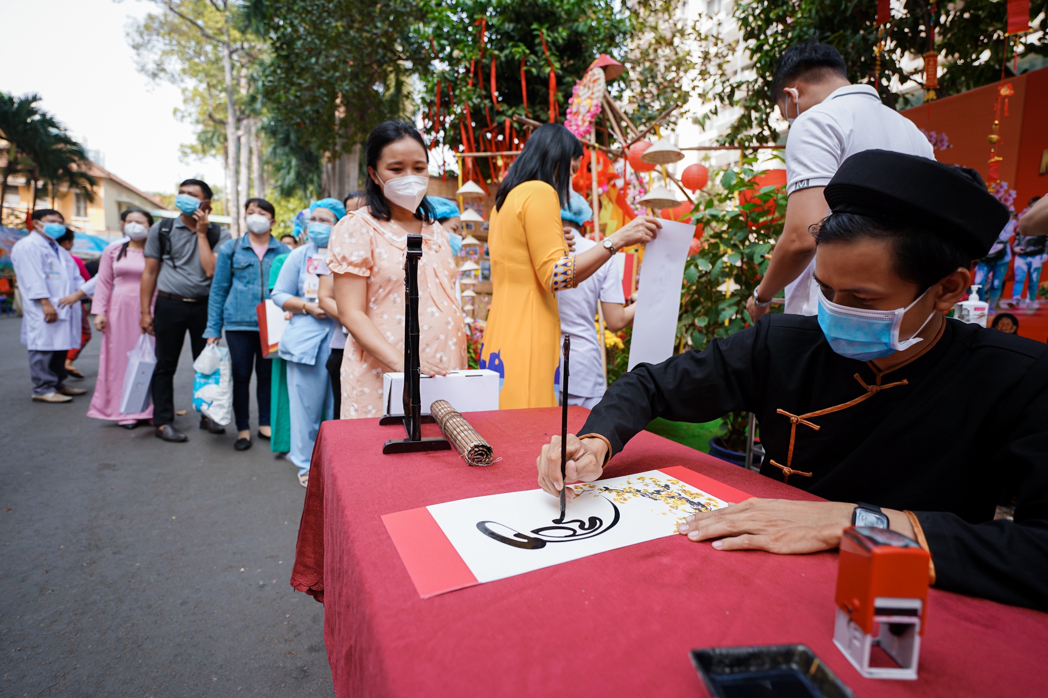 Duong hoa trong benh vien anh 7