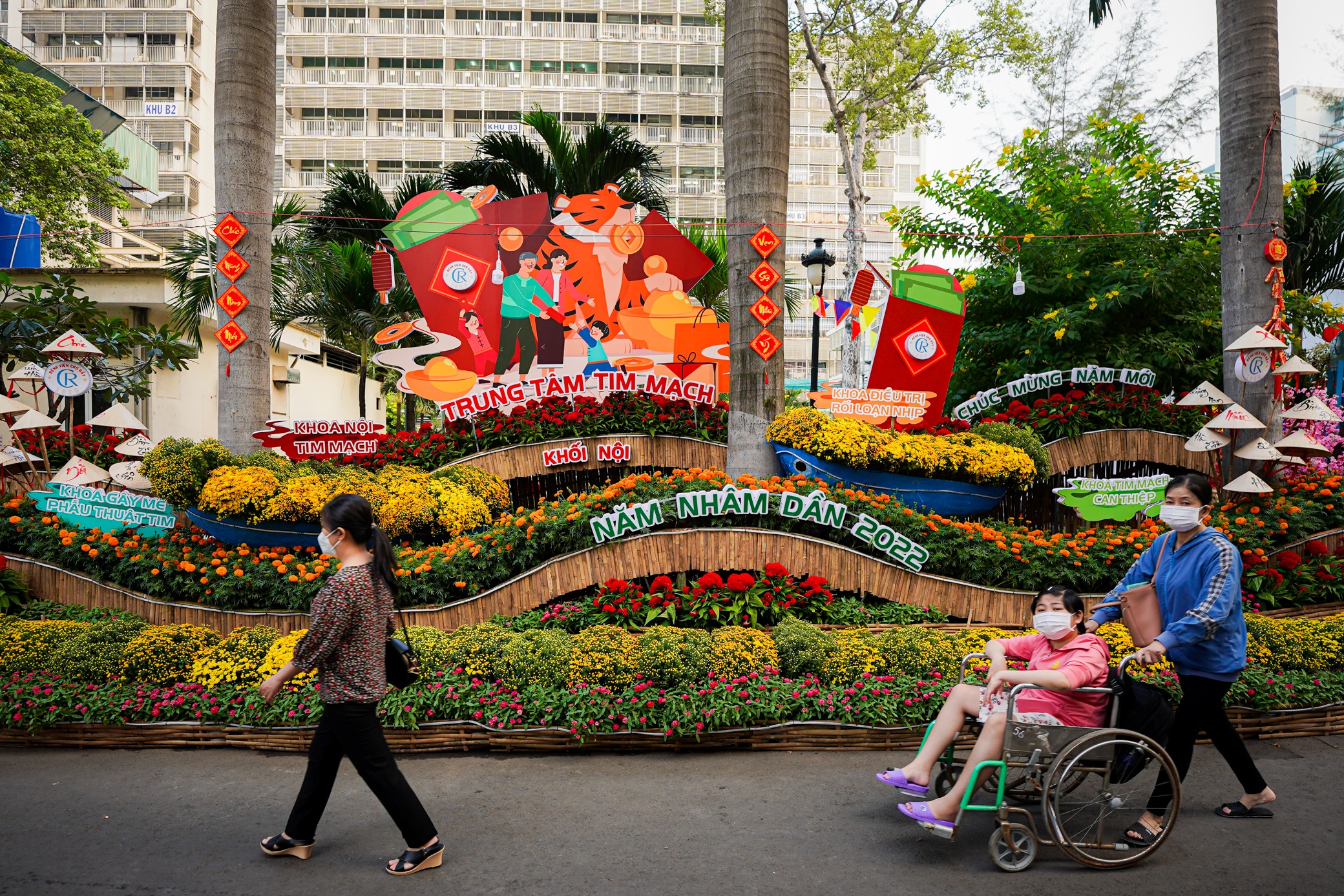 Duong hoa trong benh vien anh 1