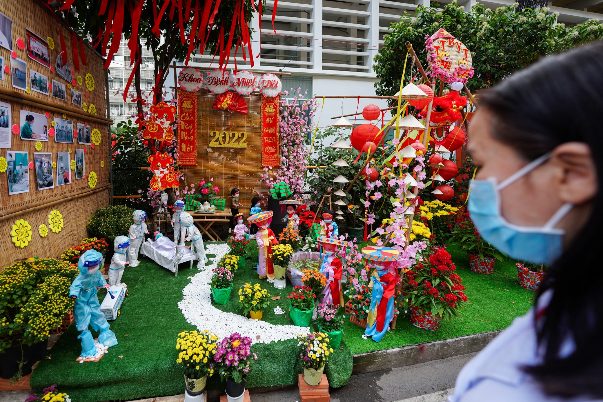 Duong hoa trong benh vien anh 5