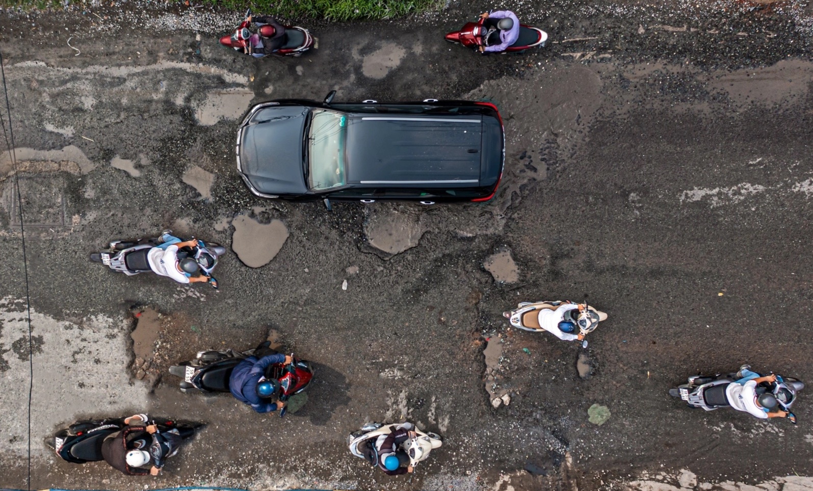 Con duong sua mai khong xong, am anh nguoi dan TP Thu Duc hinh anh