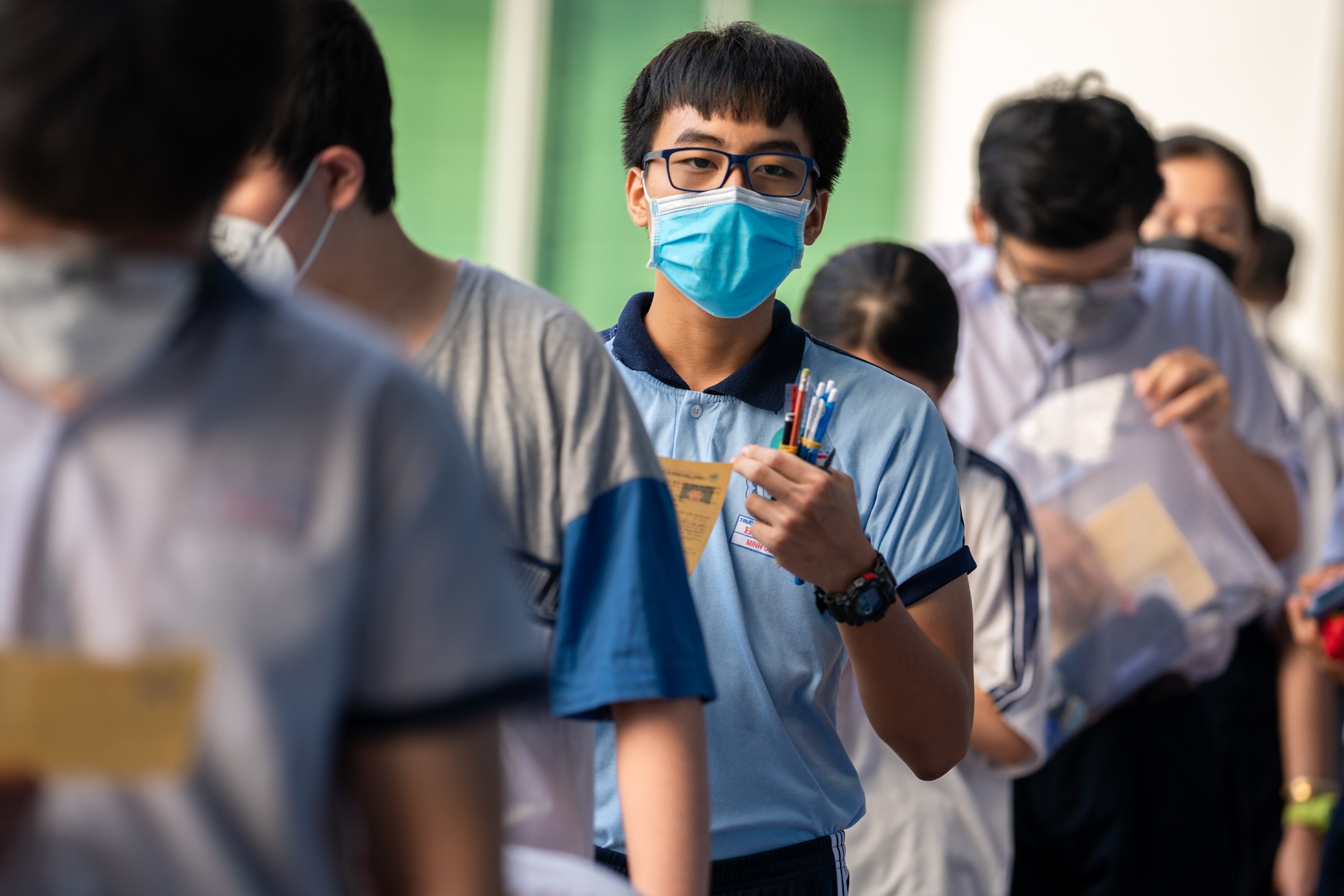 thi sinh dau tien thi vao lop 10 tai TP.HCM anh 10