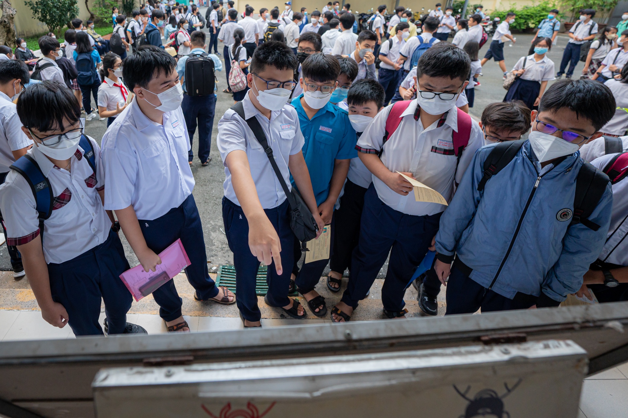 thi sinh dau tien thi vao lop 10 tai TP.HCM anh 6